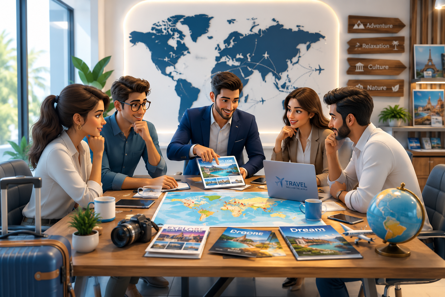 Travel planning consultation